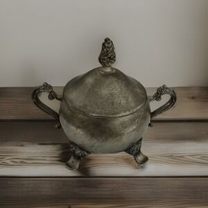 Vintage International Silver Company Sugar Bowl